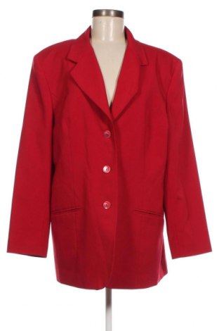Дамско сако, Размер 5XL, Цвят Червен, Цена 26,40 лв.