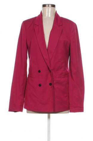 Дамско сако Bershka, Размер L, Цвят Розов, Цена 26,40 лв.