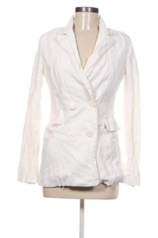 Γυναικείο σακάκι Bershka, Μέγεθος S, Χρώμα Λευκό, Τιμή 15,64 €