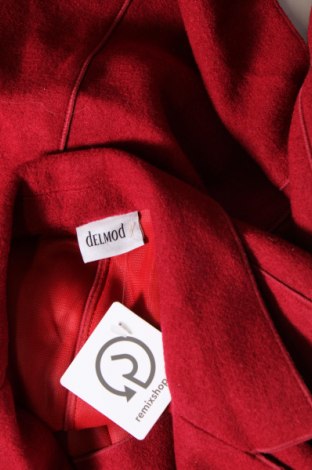 Γυναικείο σακάκι Delmod, Μέγεθος L, Χρώμα Κόκκινο, Τιμή 13,61 €