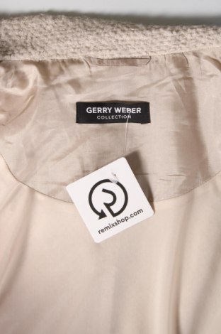 Дамско сако Gerry Weber, Размер XL, Цвят Бежов, Цена 62,15 лв.