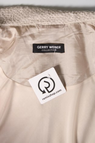 Дамско сако Gerry Weber, Размер XL, Цвят Бежов, Цена 113,00 лв.