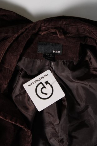 Дамско сако H&M, Размер S, Цвят Кафяв, Цена 11,44 лв.