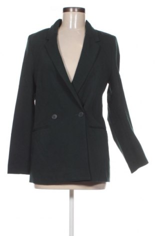 Дамско сако H&M, Размер XS, Цвят Зелен, Цена 26,40 лв.