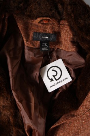Γυναικείο σακάκι H&M, Μέγεθος XL, Χρώμα Καφέ, Τιμή 13,61 €