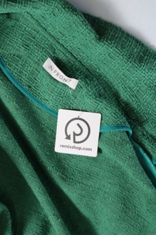 Дамско сако In Front, Размер L, Цвят Зелен, Цена 33,00 лв.