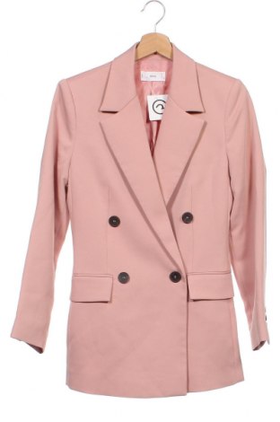 Дамско сако Mango, Размер XS, Цвят Розов, Цена 33,00 лв.