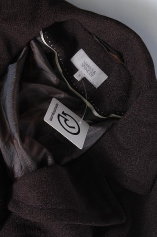 Γυναικείο σακάκι Marks & Spencer, Μέγεθος XL, Χρώμα Καφέ, Τιμή 11,88 €