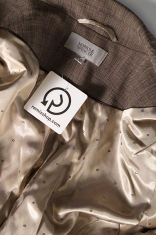 Γυναικείο σακάκι Marks & Spencer, Μέγεθος M, Χρώμα Καφέ, Τιμή 13,50 €
