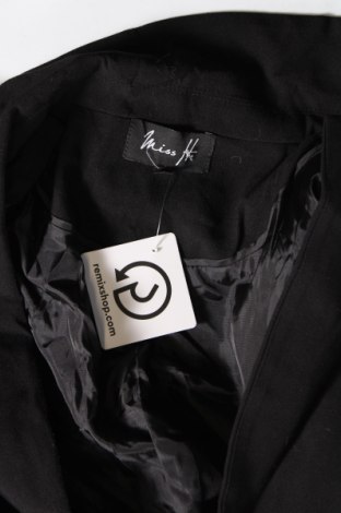 Γυναικείο σακάκι Miss H., Μέγεθος L, Χρώμα Μαύρο, Τιμή 6,26 €