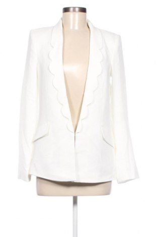 Γυναικείο σακάκι Naf Naf, Μέγεθος XS, Χρώμα Λευκό, Τιμή 35,31 €