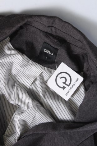 Γυναικείο σακάκι Oasis, Μέγεθος S, Χρώμα Γκρί, Τιμή 7,42 €