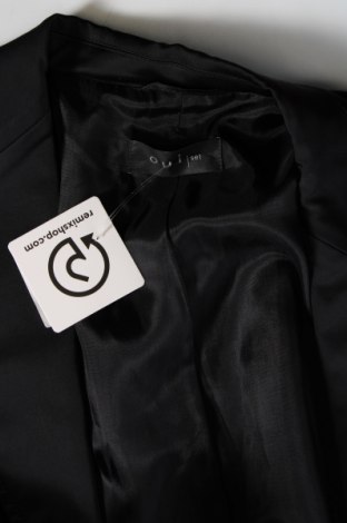 Γυναικείο σακάκι Oui, Μέγεθος L, Χρώμα Μαύρο, Τιμή 45,24 €