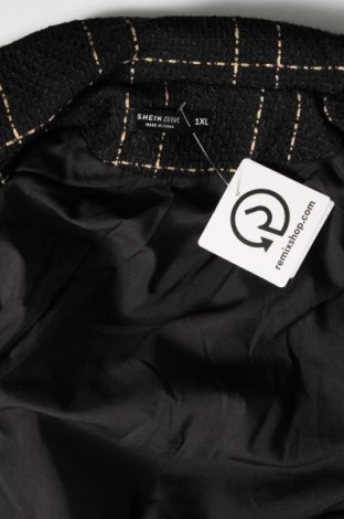 Дамско сако SHEIN, Размер XL, Цвят Черен, Цена 24,20 лв.