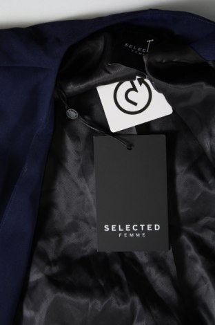 Γυναικείο σακάκι Selected Femme, Μέγεθος M, Χρώμα Μπλέ, Τιμή 63,13 €