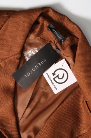Γυναικείο σακάκι Trendyol, Μέγεθος M, Χρώμα Καφέ, Τιμή 14,12 €