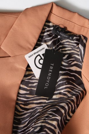 Γυναικείο σακάκι Trendyol, Μέγεθος S, Χρώμα  Μπέζ, Τιμή 14,12 €