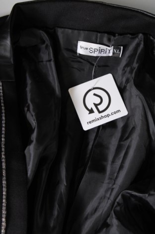 Γυναικείο σακάκι True Spirit, Μέγεθος XL, Χρώμα Μαύρο, Τιμή 14,15 €