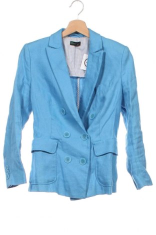 Damen Blazer United Colors Of Benetton, Größe XS, Farbe Blau, Preis 18,41 €