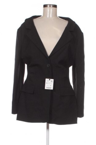 Sacou de femei Zara, Mărime XL, Culoare Negru, Preț 195,39 Lei