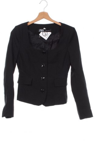 Damen Blazer Zara, Größe XS, Farbe Schwarz, Preis 20,04 €