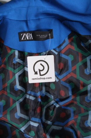 Γυναικείο σακάκι Zara, Μέγεθος XS, Χρώμα Μπλέ, Τιμή 42,90 €