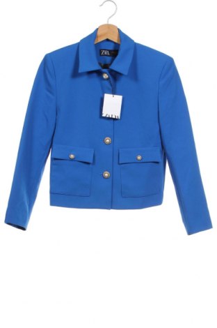 Dámske sako  Zara, Veľkosť XS, Farba Modrá, Cena  36,85 €
