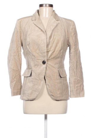 Γυναικείο σακάκι Zara, Μέγεθος L, Χρώμα  Μπέζ, Τιμή 14,85 €