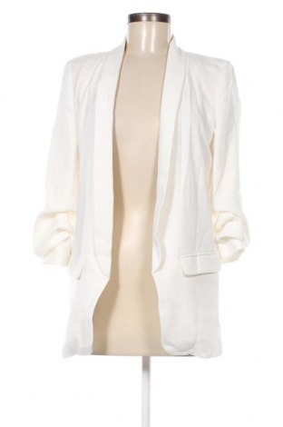 Γυναικείο σακάκι Zara, Μέγεθος S, Χρώμα Λευκό, Τιμή 17,81 €