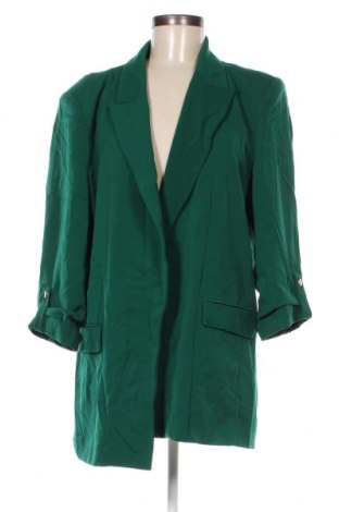 Sacou de femei Zara, Mărime XL, Culoare Verde, Preț 94,73 Lei