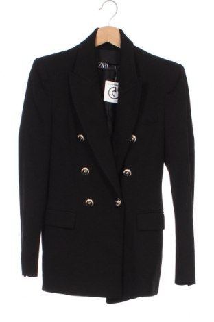 Damen Blazer Zara, Größe XS, Farbe Schwarz, Preis 24,48 €