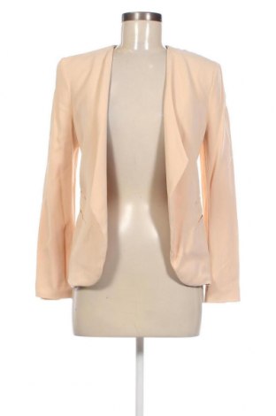 Дамско сако Zara, Размер S, Цвят Екрю, Цена 31,08 лв.