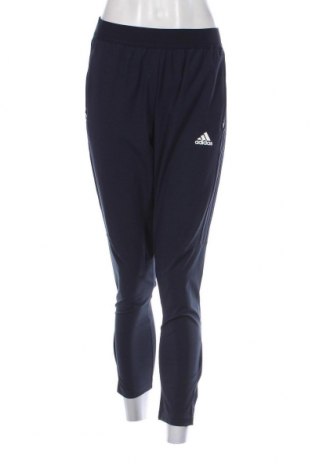 Γυναικείο αθλητικό παντελόνι Adidas, Μέγεθος L, Χρώμα Μπλέ, Τιμή 24,09 €