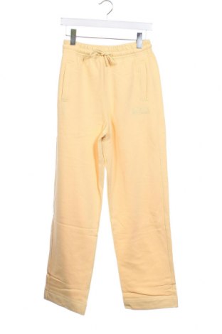 Γυναικείο αθλητικό παντελόνι Ganni, Μέγεθος XS, Χρώμα Κίτρινο, Τιμή 11,81 €