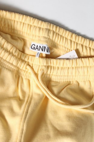 Pantaloni trening de femei Ganni, Mărime S, Culoare Galben, Preț 147,76 Lei