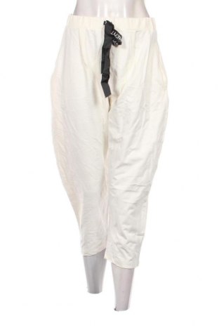 Γυναικείο αθλητικό παντελόνι Rinascimento, Μέγεθος L, Χρώμα Λευκό, Τιμή 25,36 €