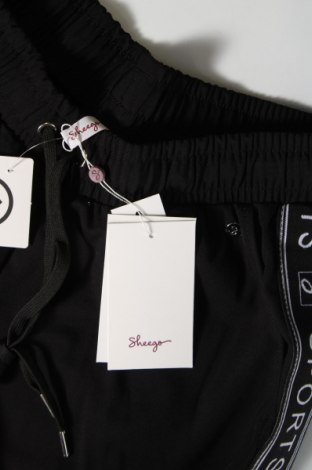 Γυναικείο αθλητικό παντελόνι Sheego, Μέγεθος L, Χρώμα Μαύρο, Τιμή 7,35 €