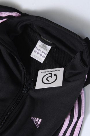 Γυναικεία αθλητική ζακέτα Adidas, Μέγεθος M, Χρώμα Μαύρο, Τιμή 29,69 €