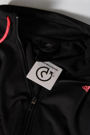 Γυναικεία αθλητική ζακέτα Adidas, Μέγεθος M, Χρώμα Μαύρο, Τιμή 28,21 €