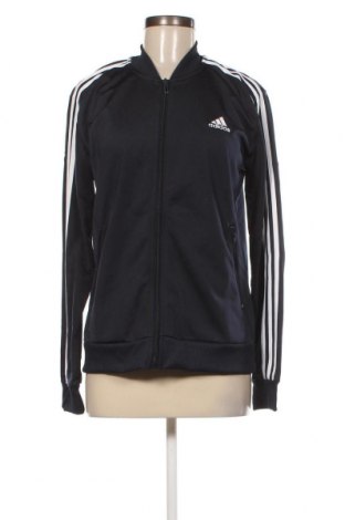 Γυναικεία αθλητική ζακέτα Adidas, Μέγεθος M, Χρώμα Μαύρο, Τιμή 22,27 €