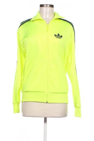 Γυναικεία αθλητική ζακέτα Adidas Originals, Μέγεθος XS, Χρώμα Κίτρινο, Τιμή 29,69 €