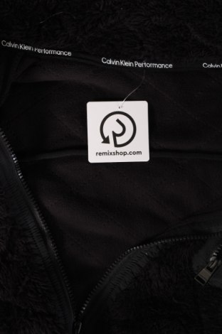 Дамско спортно горнище Calvin Klein, Размер M, Цвят Черен, Цена 45,60 лв.