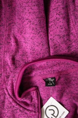 Γυναικεία αθλητική ζακέτα Crane, Μέγεθος S, Χρώμα Ρόζ , Τιμή 5,55 €