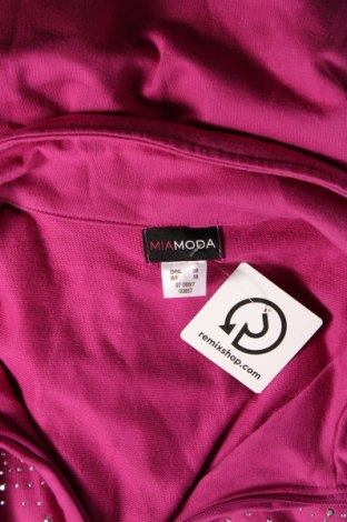 Γυναικεία αθλητική ζακέτα Mia Moda, Μέγεθος 4XL, Χρώμα Βιολετί, Τιμή 21,03 €