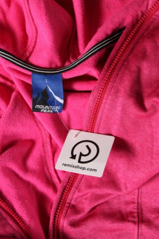 Γυναικεία αθλητική ζακέτα Mountain Peak, Μέγεθος L, Χρώμα Ρόζ , Τιμή 6,51 €