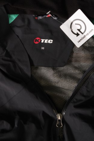 Γυναικείο μπουφάν αθλητικό K Tec, Μέγεθος S, Χρώμα Μαύρο, Τιμή 12,16 €