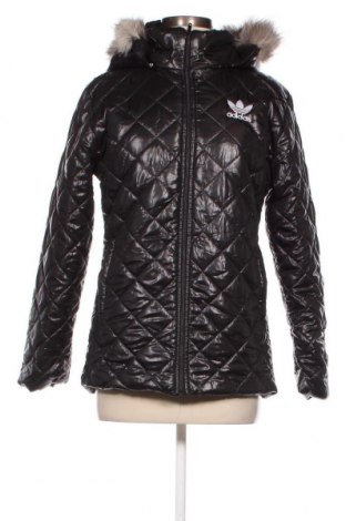 Γυναικείο μπουφάν Adidas, Μέγεθος L, Χρώμα Μαύρο, Τιμή 57,40 €
