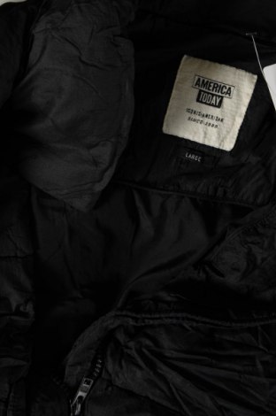 Γυναικείο μπουφάν America Today, Μέγεθος L, Χρώμα Μαύρο, Τιμή 16,86 €