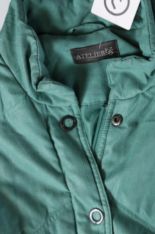 Γυναικείο μπουφάν Atelier, Μέγεθος L, Χρώμα Πράσινο, Τιμή 17,94 €