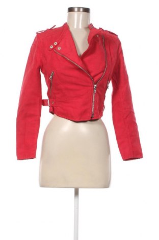Γυναικείο μπουφάν Bershka, Μέγεθος S, Χρώμα Κόκκινο, Τιμή 13,36 €